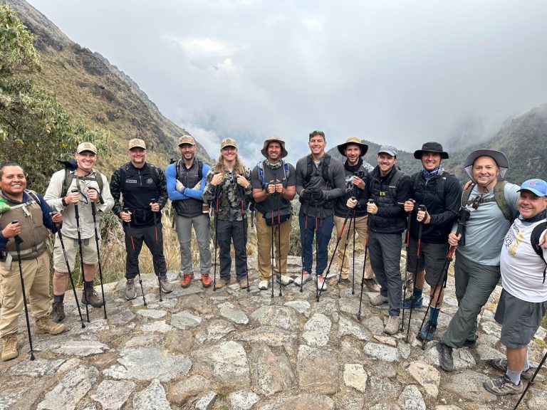 Group travel in Peru