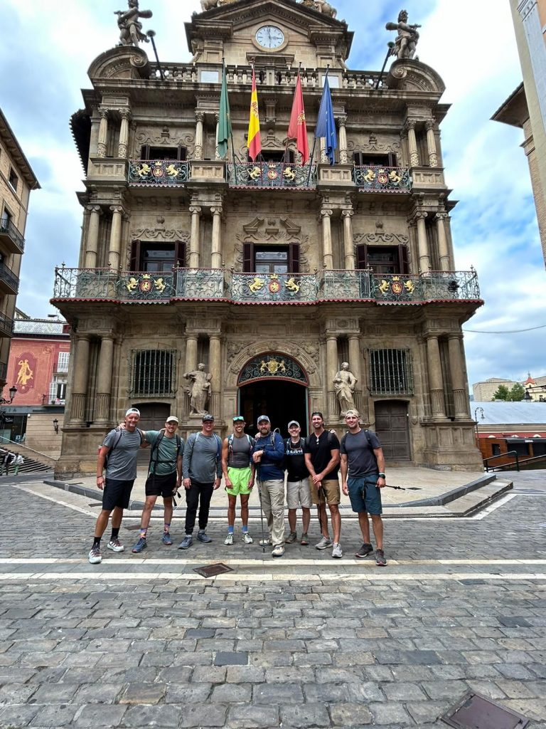 Group Hiking Camino De Santiago