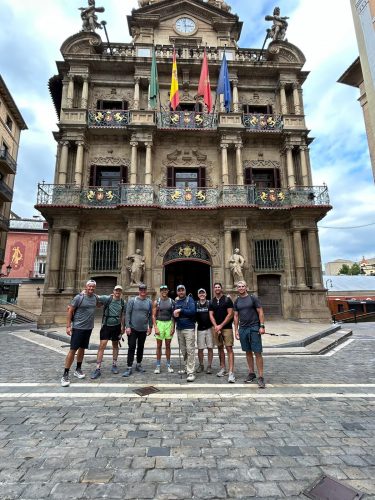 Group Hiking Camino De Santiago